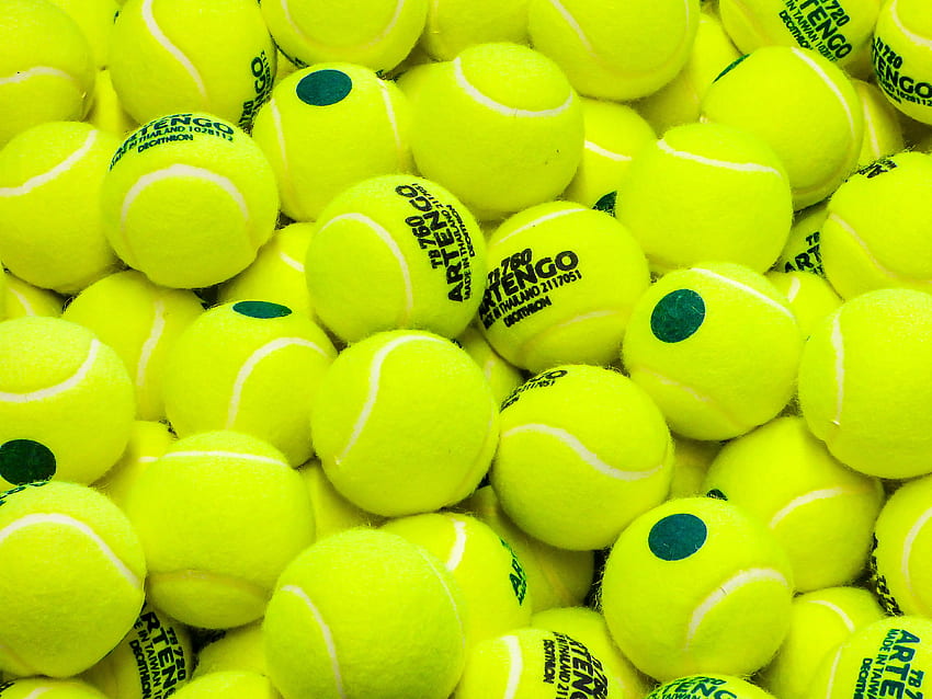 กีฬา, เทนนิส, ลูกบอล, สีเขียวอ่อน, สลัด วอลล์เปเปอร์ HD