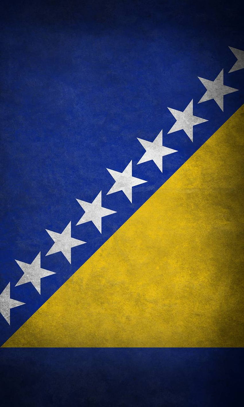 Bosnia - by ZEDGEâ , Cool Bosnian Flag HD phone wallpaper | Pxfuel