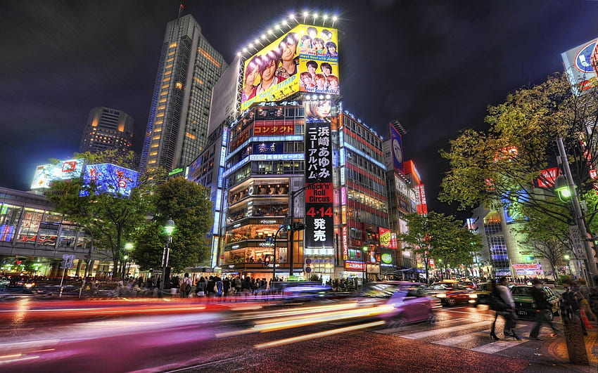 เมือง กลางคืน ญี่ปุ่น r โตเกียว Mean Streets วอลล์เปเปอร์ HD