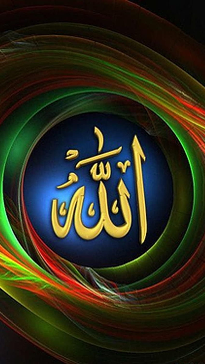 Allah, Colorful, Background HD phone wallpaper | Pxfuel