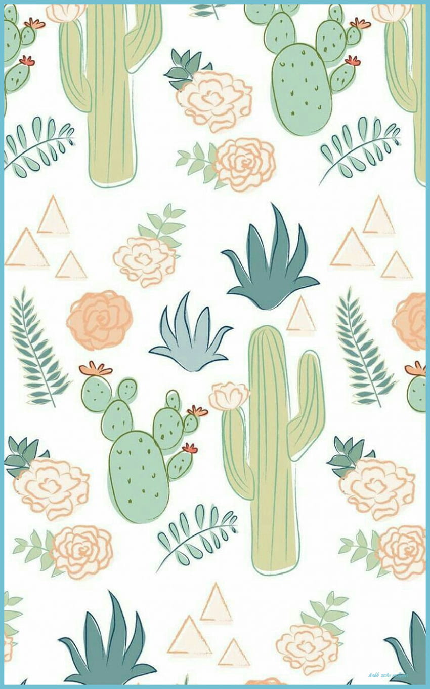 Die Geschichte von Tumblr Cactus Cactus, Pastel Cactus HD-Handy-Hintergrundbild