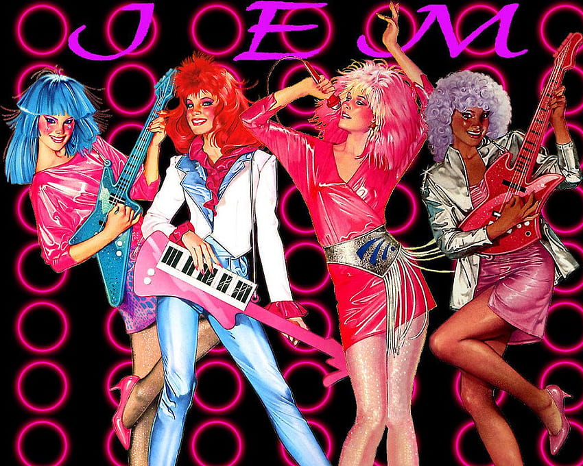 Download Jem Cartoon Series Poster Wallpaper | Wallpapers.com