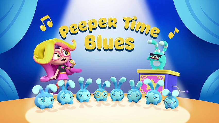 Peeper Time Blues, Abby Hatcher HD wallpaper