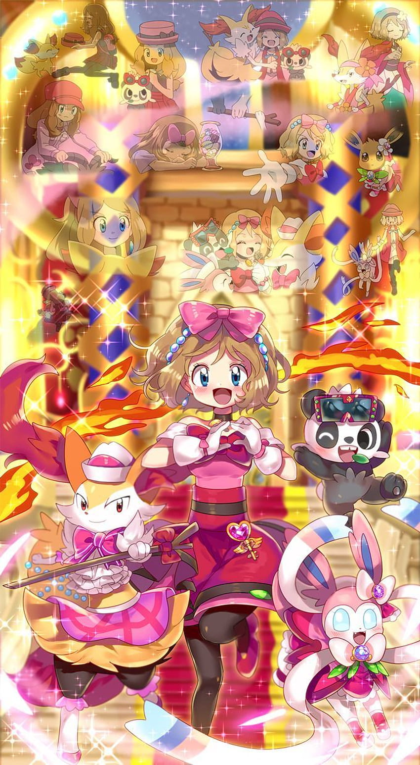 Serena. Anime, Cute pokemon HD phone wallpaper
