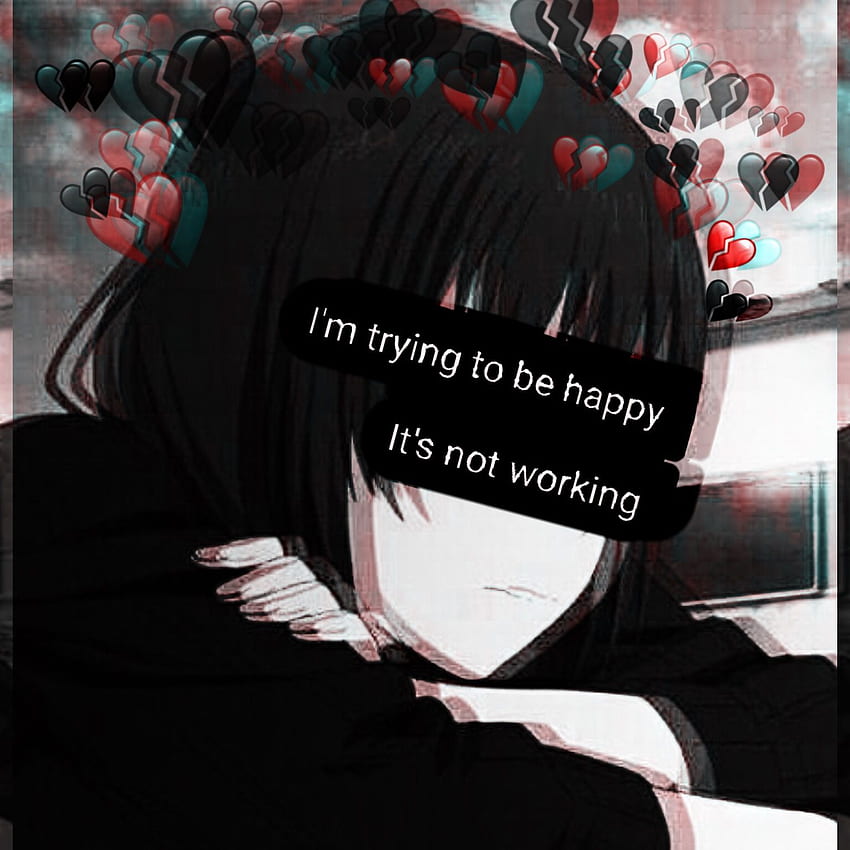 รูป remaja, Crying Anime Girl Emo วอลล์เปเปอร์โทรศัพท์ HD