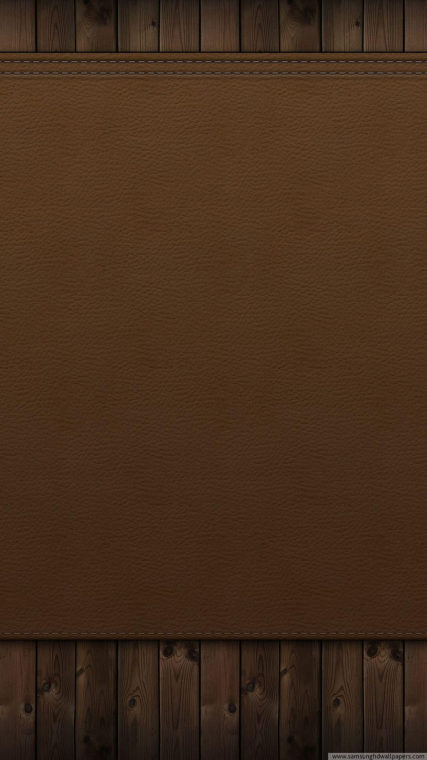 Wood Leather, Brown Leather HD phone wallpaper