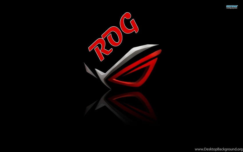 Rog, Red Asus ROG HD wallpaper