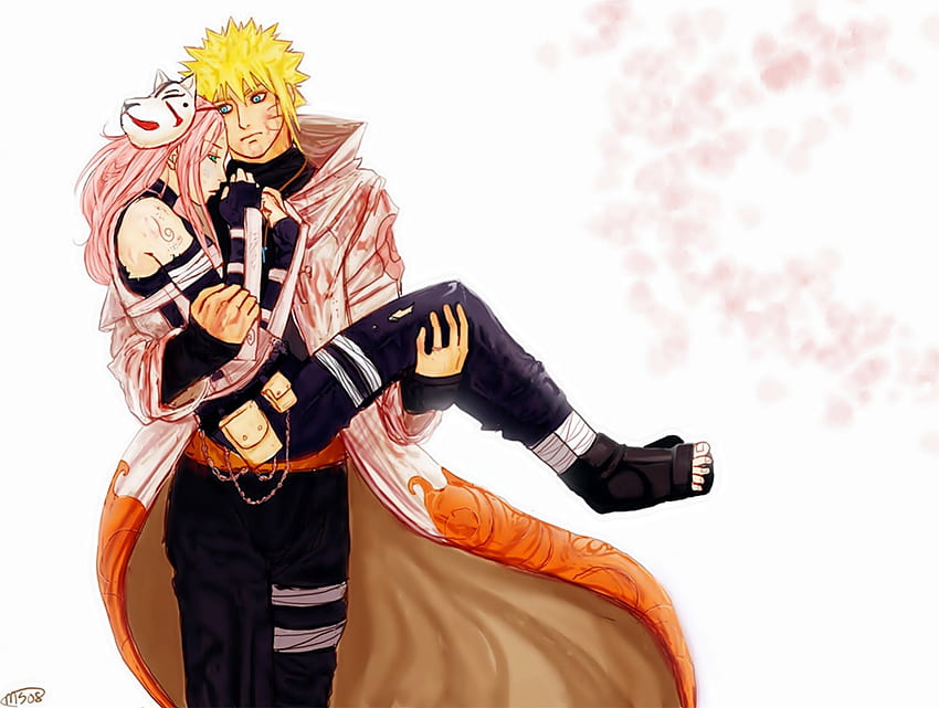 Naruto und Sakura, Naruto, Erwachsene, sparen, Sakura HD-Hintergrundbild