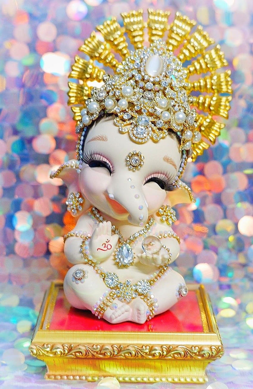 paintings: Top 20 of cute ganesha to use for instagram and whatsapp story. Baby ganesha, Ganesha, Ganesh bhagwan HD phone wallpaper