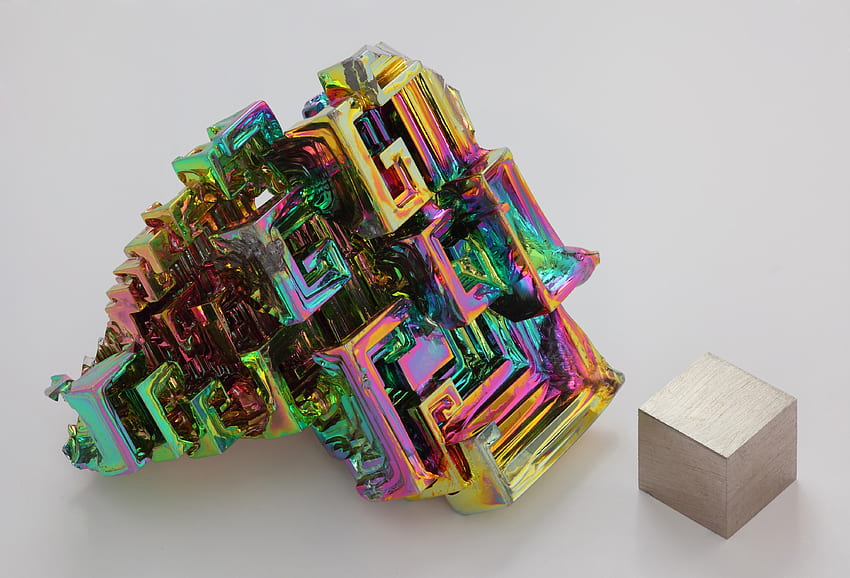 roca, multicolor, abigarrado, 3d, forma, piedra, figura, cubo fondo de pantalla