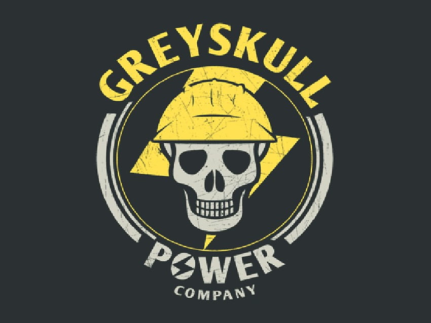 Greyskull Power Company, funny, greyskull HD wallpaper