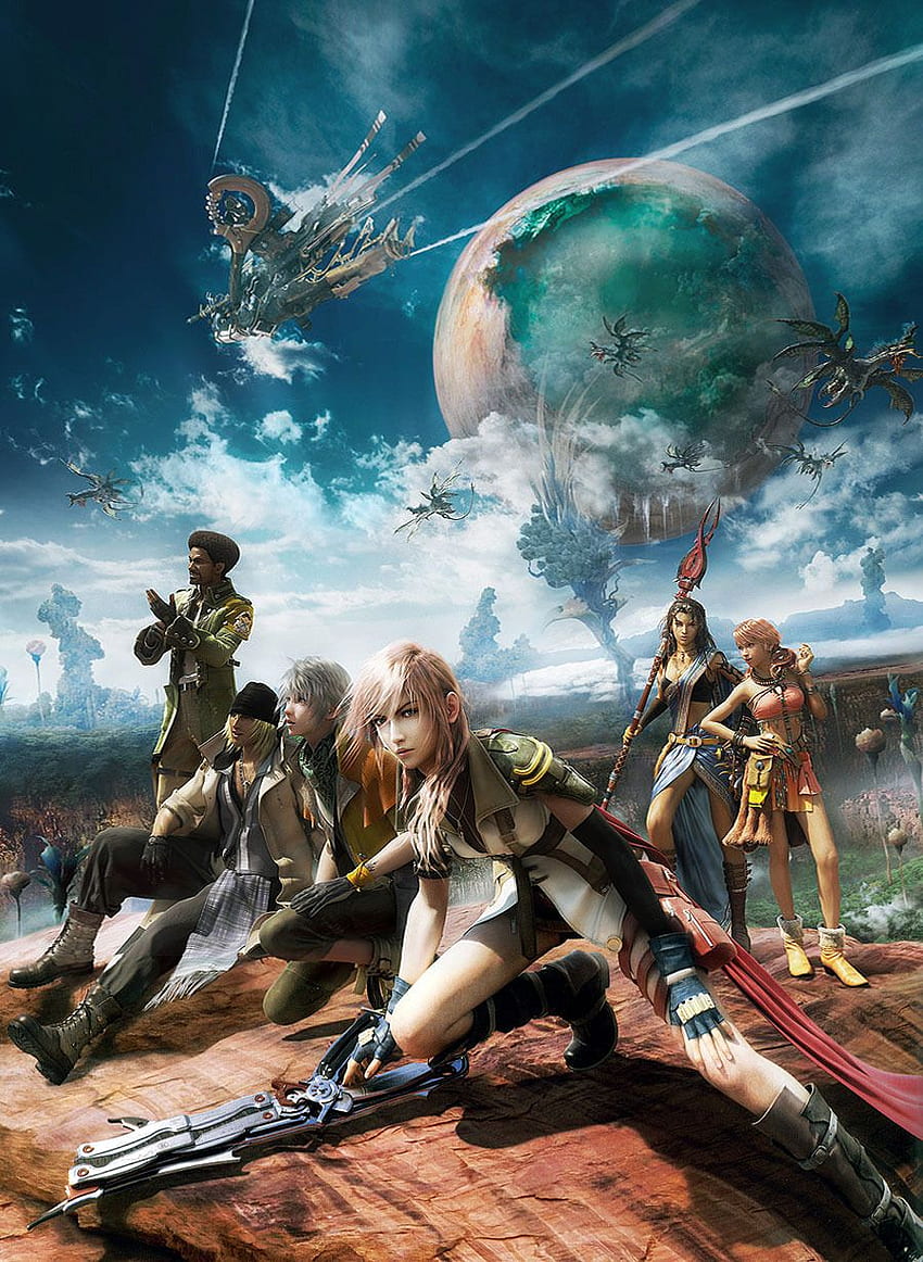 Arte de Final Fantasy 13, FF13 Papel de parede de celular HD