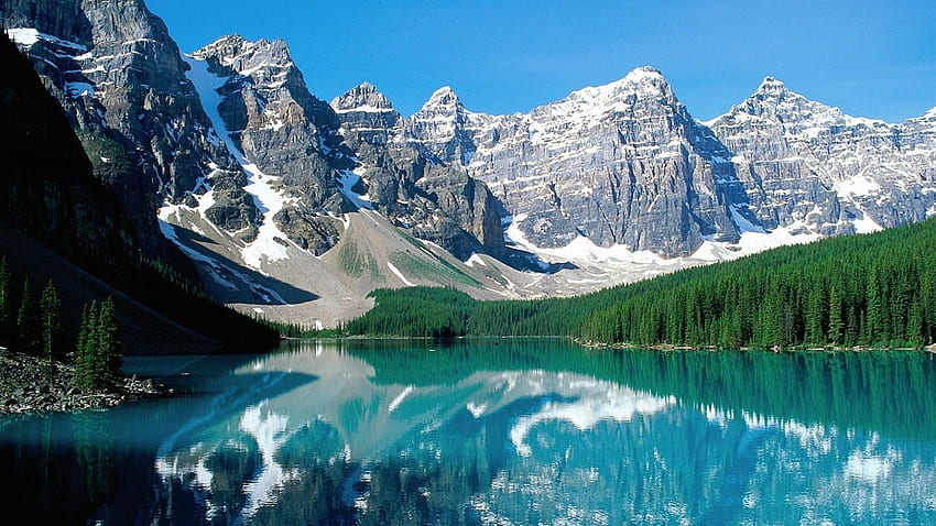Mountain Lake Windows 10 - Alam Wallpaper HD