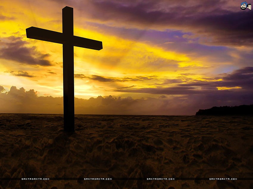 Holy Cross, Yellow Cross HD wallpaper