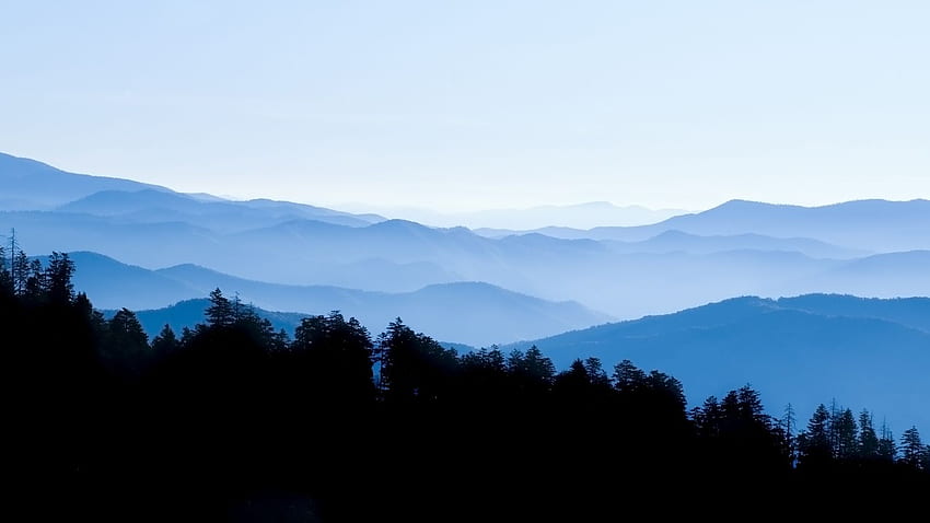 Application de visite en voiture du parc national des Great Smoky Mountains Fond d'écran HD