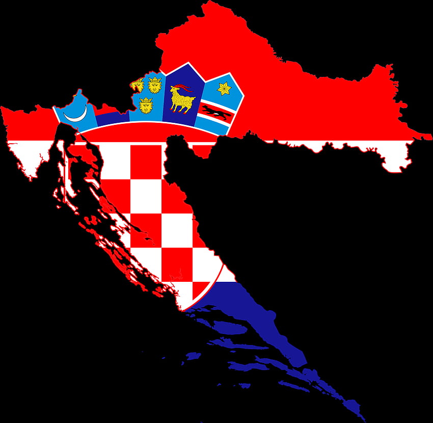 Drapeau de la Croatie Fond d'écran HD