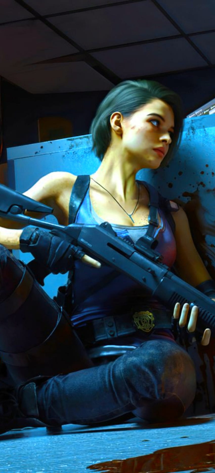 Jill Valentine, Evil, Zombies, Resident, Resident Evil HD-Handy-Hintergrundbild