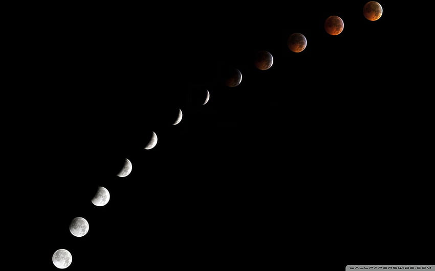 Moon Phases Ultra Background for U TV : Tablet : Smartphone, Moon Cycle HD wallpaper