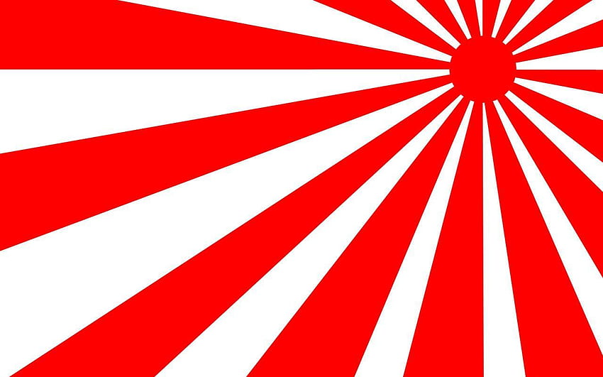 Japanische Flagge, Flagge der aufgehenden Sonne HD-Hintergrundbild