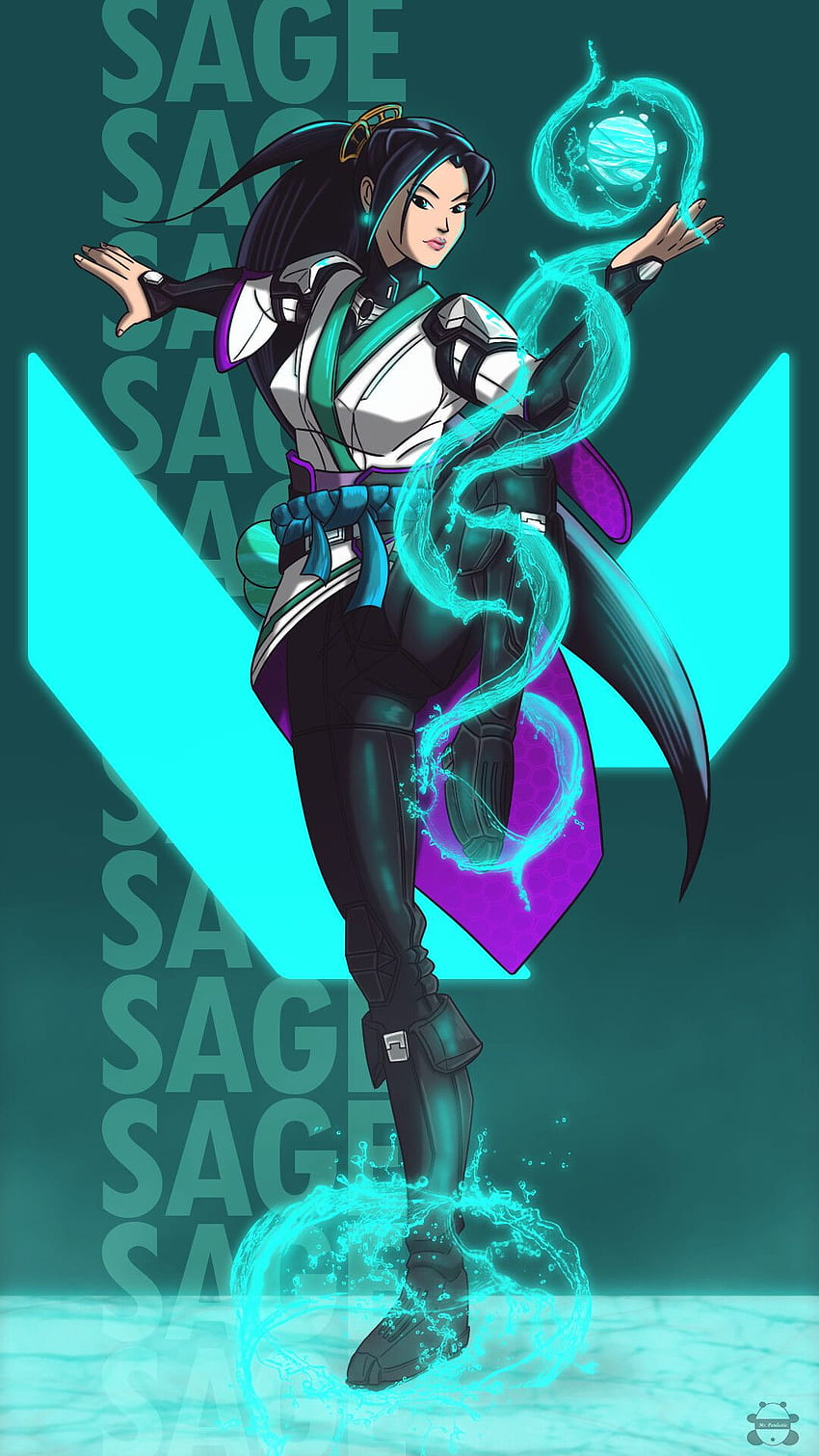 Sage Celestial Fanart (Wallpapers: 21:9 and 16:9 inches) : r/VALORANT