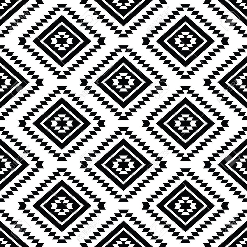 Aztec Background. Aztec , Mint, Black and White Tribal HD phone wallpaper
