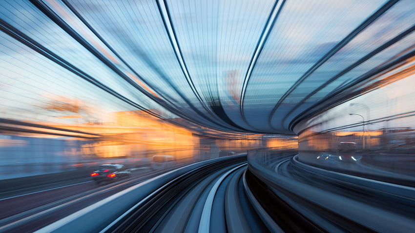 Bullet Train Motion View From Inside 1440P Resolution , , Background, and HD wallpaper