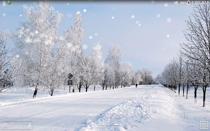 Winter Snow Live - Google Play Store revenue &, Korea Winter HD wallpaper