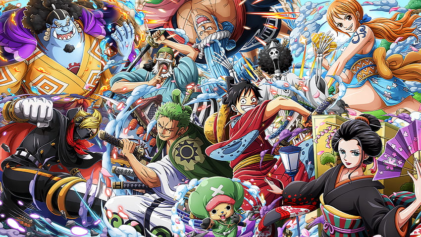 Wano Strohhüte (aktualisiert mit Jinbe!): R OnePiece, Thriller Bark HD-Hintergrundbild