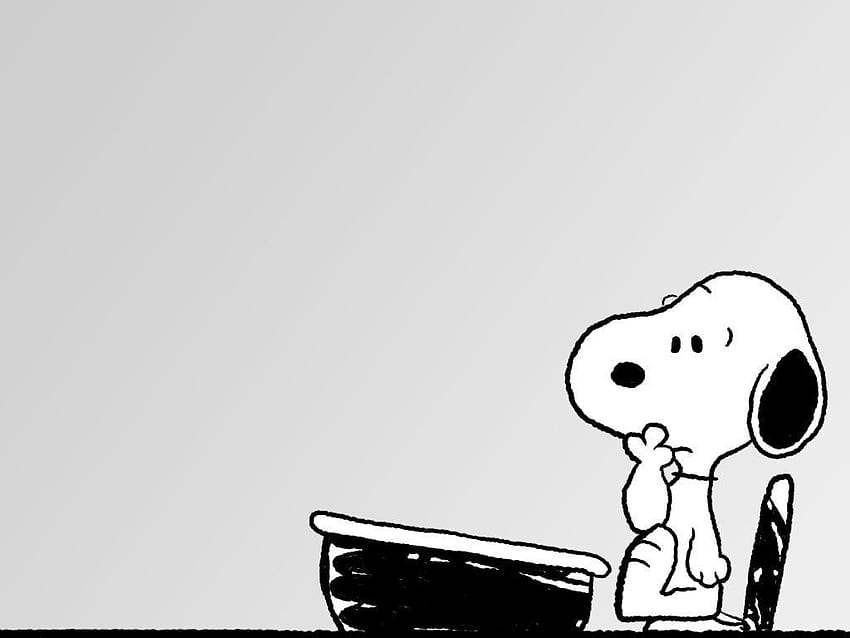 Snoopy - School Computer Background - , Snoopy Computer HD wallpaper