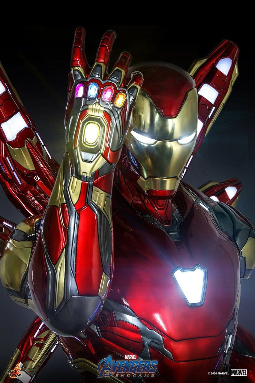 Avengers : Endgame Iron Man Mark LXXXV Figurine grandeur nature de Hot Toys. Oeuvre d'Iron Man, Iron Man Fan Art, Iron Man, Iron Man Mark 8 Fond d'écran de téléphone HD