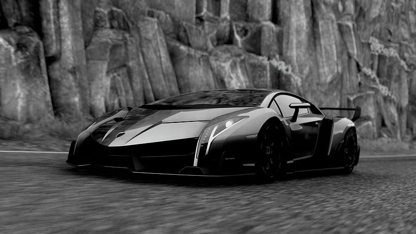 Lamborghini Veneno Schwarz - -, Cooler Lamborghini Veneno HD-Hintergrundbild