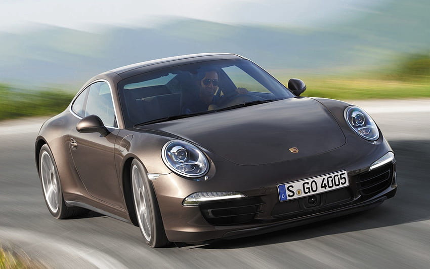 Porsche, Cars, Brown, 911, Carrera, Coupe, 4S HD wallpaper