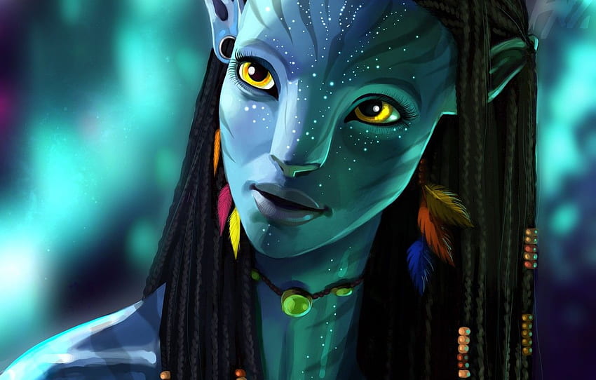 Avatar, Neytiri, Avatar, Film, Neytiri, Zoe Saldana untuk , bagian фильмы Wallpaper HD