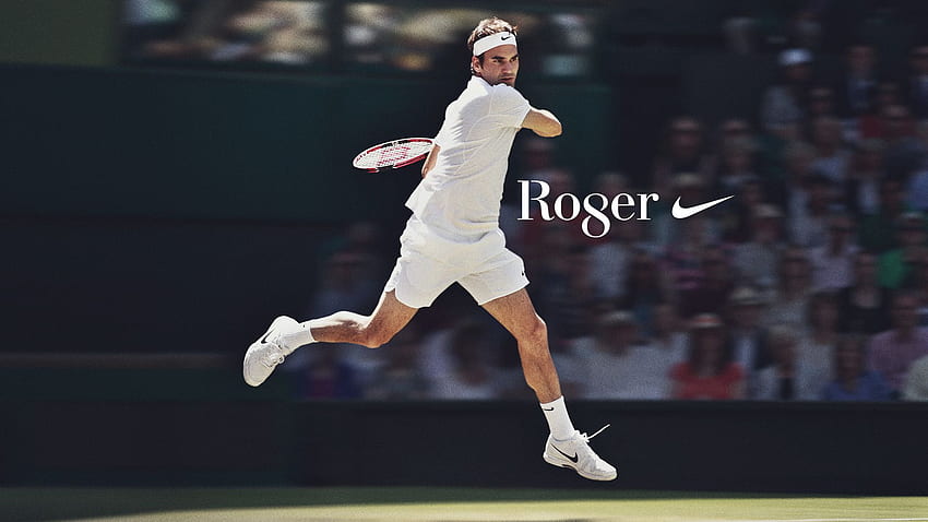 Roger Federer 2019, Roger Federer Melayani Wallpaper HD