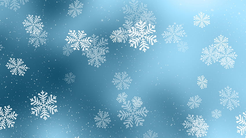 Snowflakes, blue, winter, white, iarna, texture, paper, pattern HD wallpaper