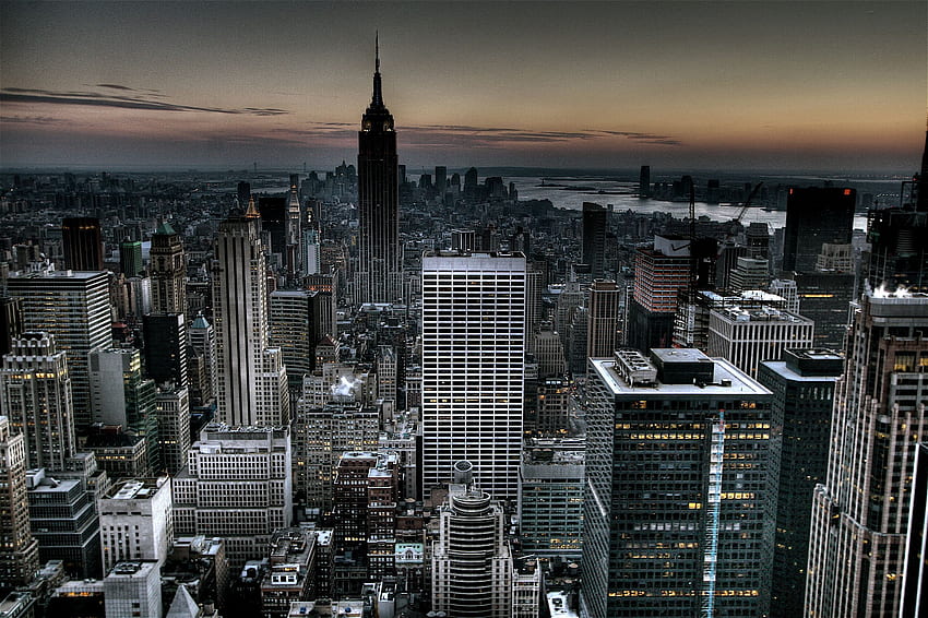 Gotham City Fond New York City Skyline R Fond d'écran HD