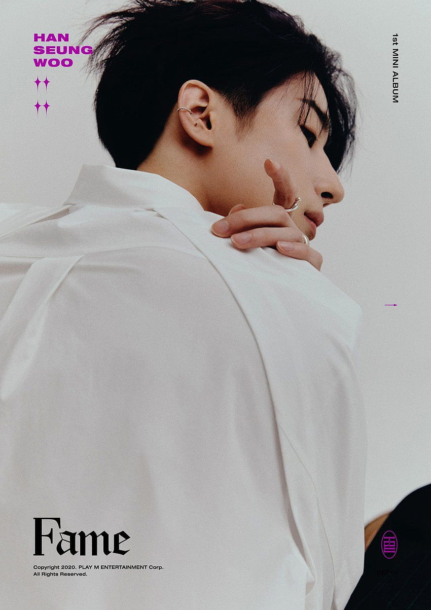 VICTON's Seungwoo drops more black and white teaser for 'Fame' solo debut, Han Seungwoo HD phone wallpaper
