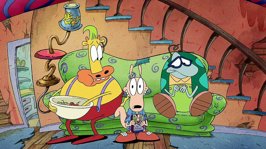 NetflixFilm One Of The Best Things About ROCKO'S MODERN LIFE: STATIC CLING? Like The Original Series, It Also Uses Hand Drawn Pencil Animation And Hand Painted Background, A Rarity These Days. Maintaining HD wallpaper