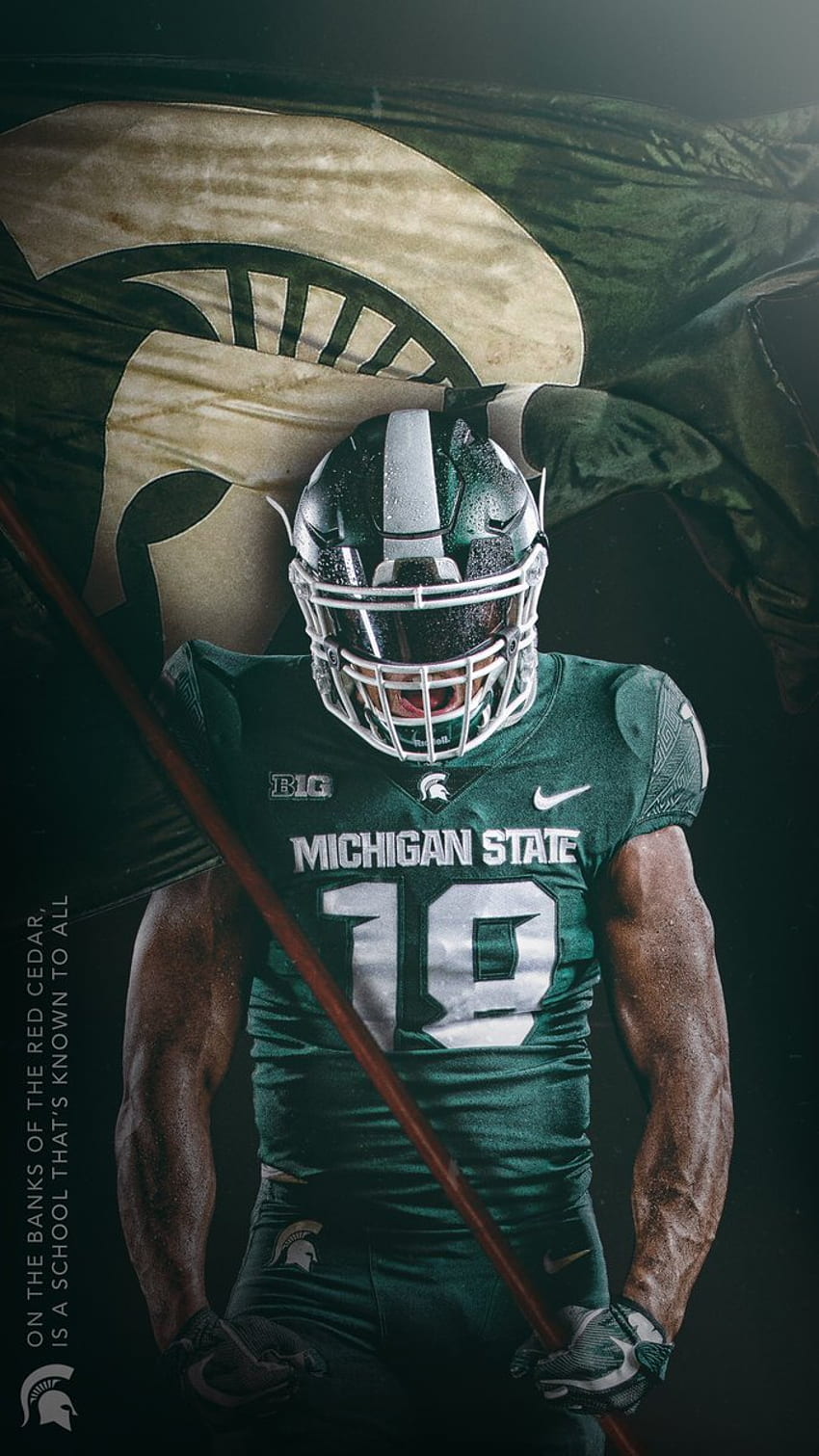 2019 Michigan State Spartans Football Schedule Downloadable Wallpaper