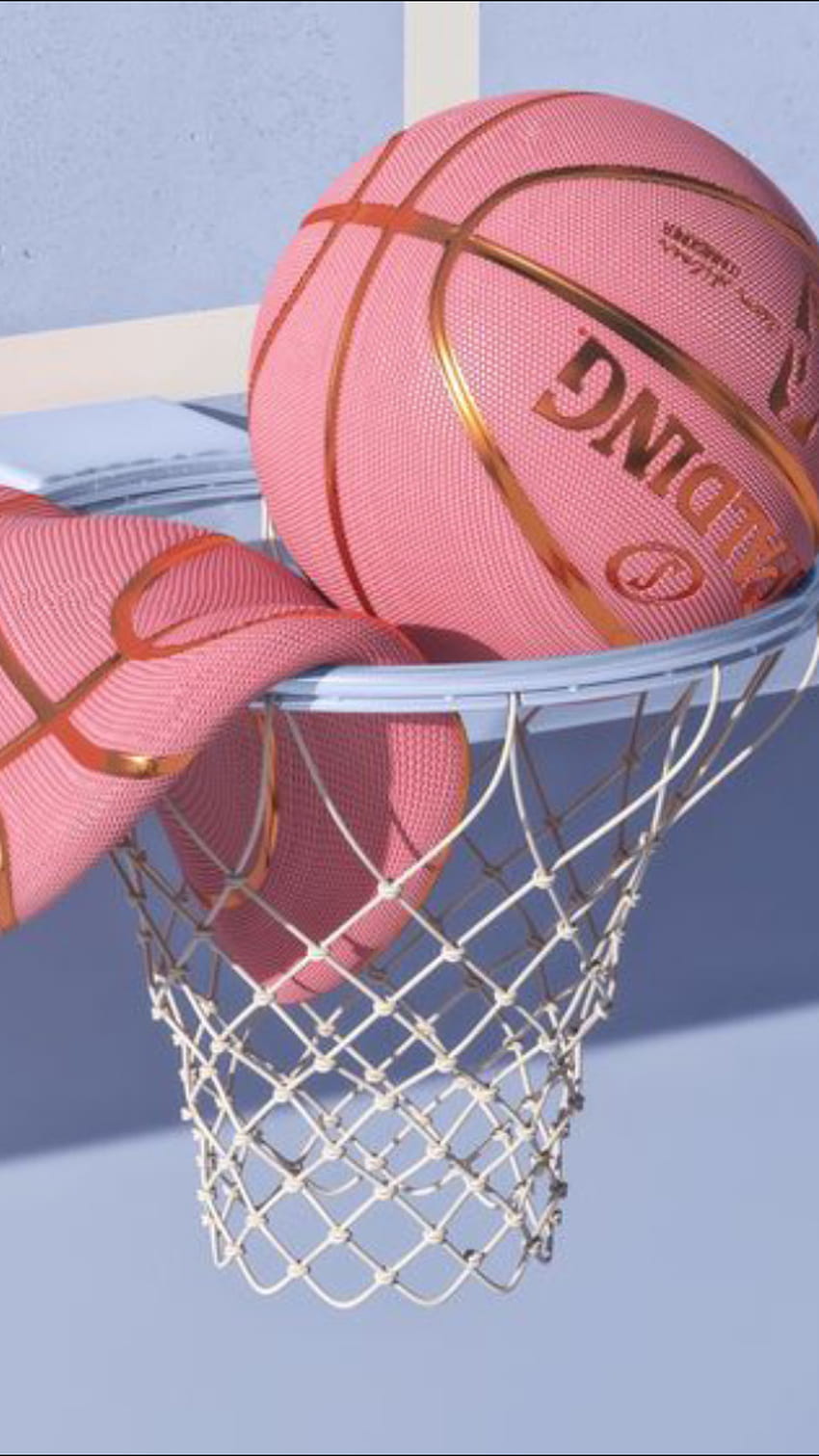 Ideas de baloncesto rosa. baloncesto rosa, iphone estético, estética, Pink Sports fondo de pantalla del teléfono