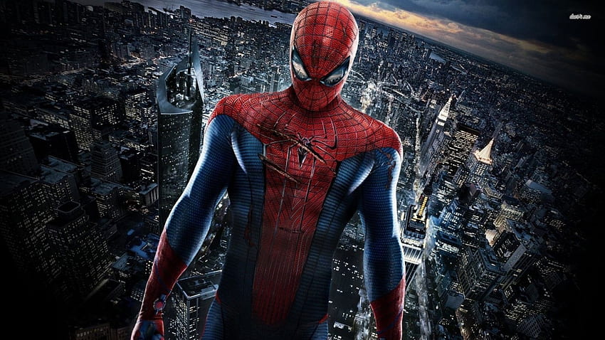 the amazing spiderman, building, superhero, city, spiderman HD wallpaper