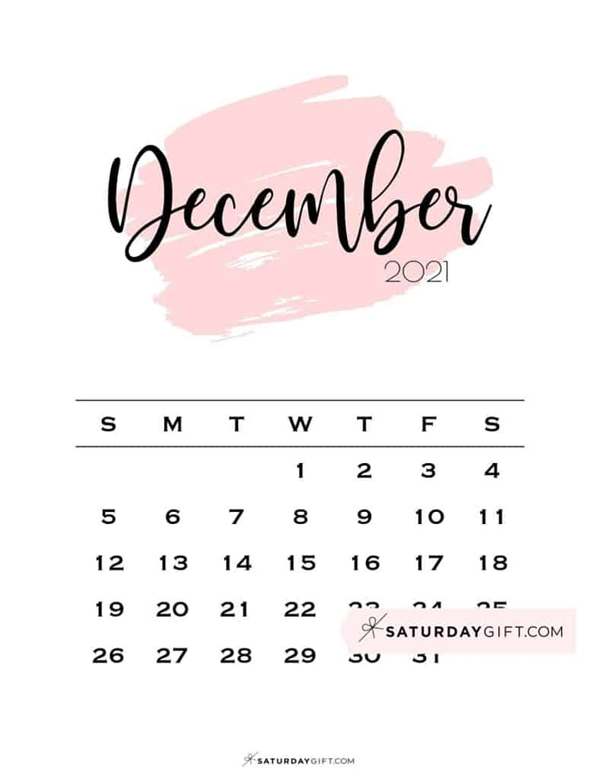 Cute (& !) Printable December 2021 Calendar HD phone wallpaper