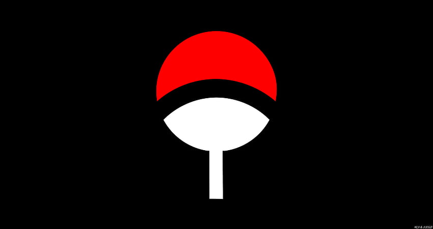 Ultra symbol klanu Uchiha. Tło Tapeta HD