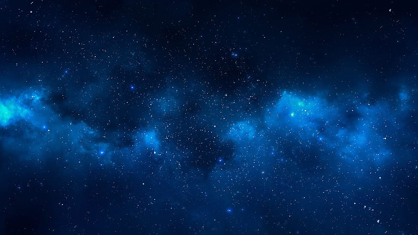 Universo azul, espacio del universo fondo de pantalla