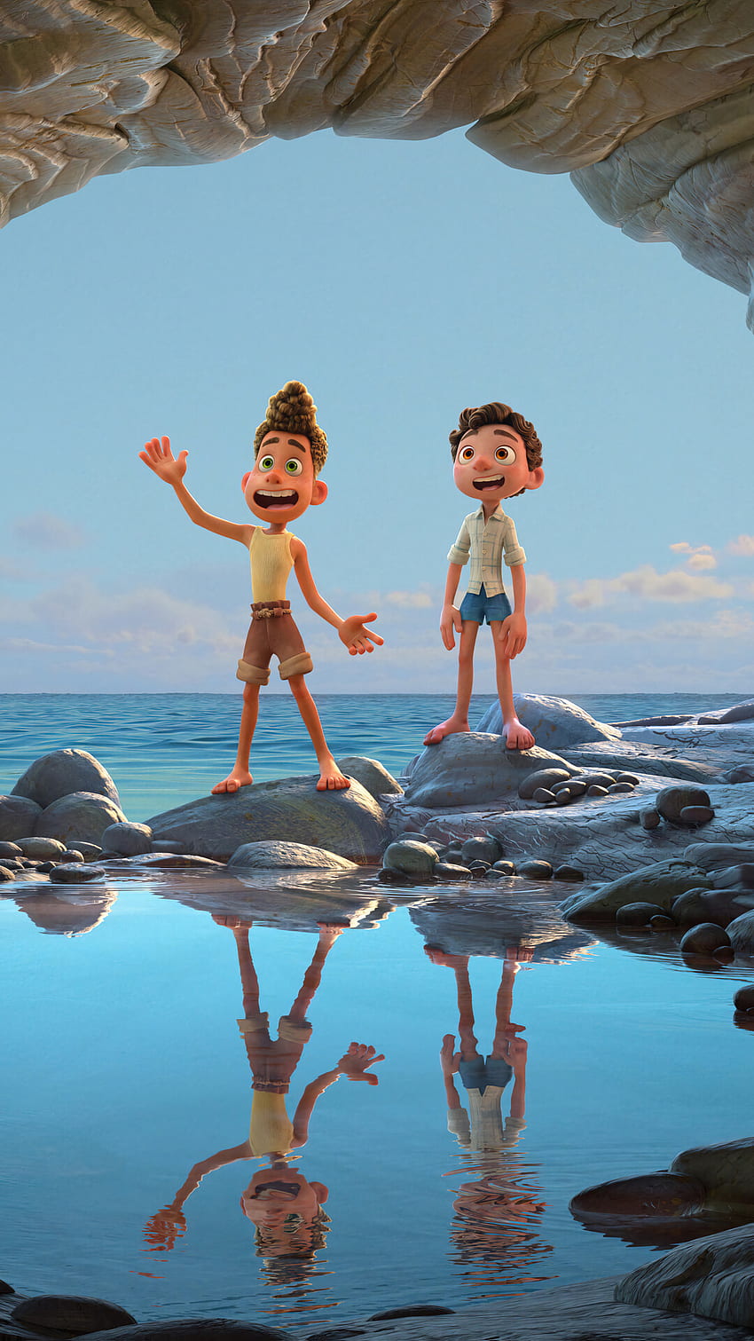 Luca Pixar - Top 25 der besten Luca Disney Pixar Hintergründe HD-Handy-Hintergrundbild