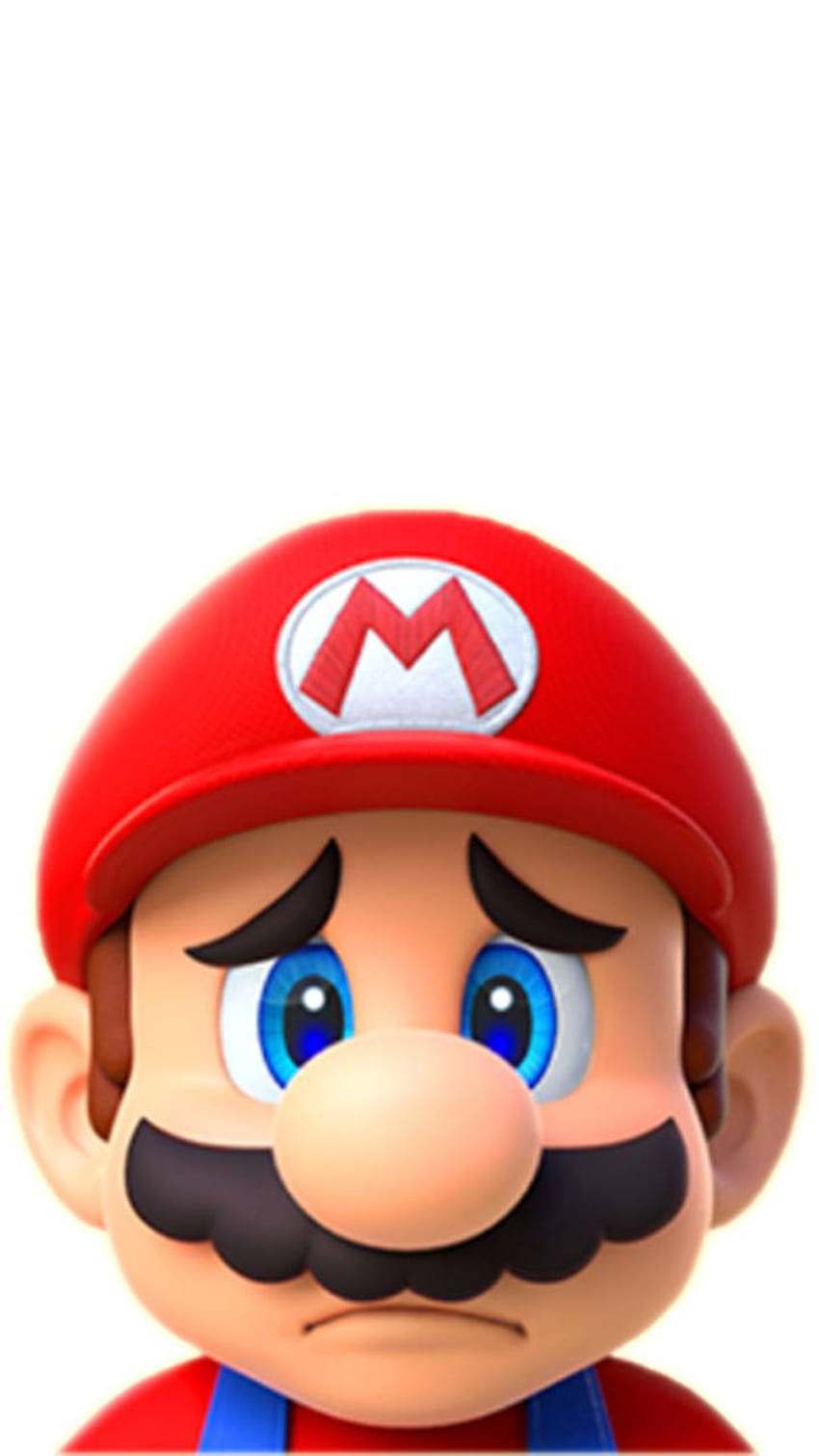 Mario Sad โดย Super Mario Run วอลล์เปเปอร์โทรศัพท์ HD