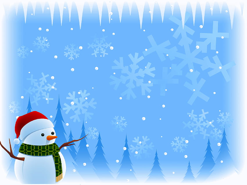 Christmas Christmas and background, Snowman Nativity HD wallpaper