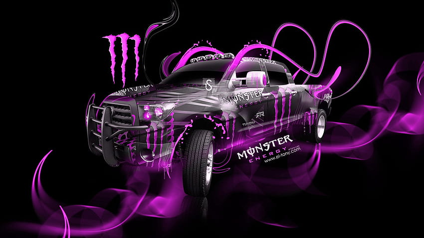 Monster Logo, Cool Monster Energy Drink HD wallpaper