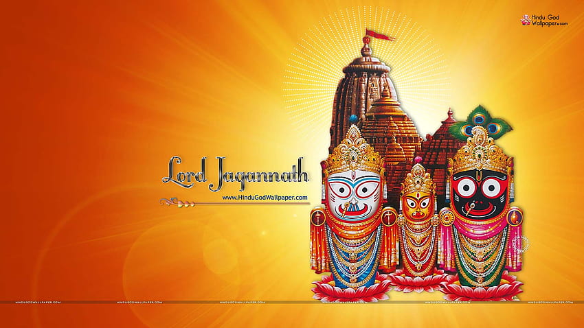 Lord Jagannath w pełnym rozmiarze Tapeta HD