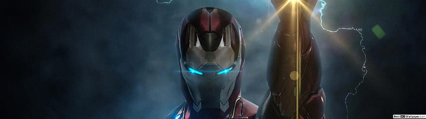 Avengers : Endgame Movie - Pouvoirs d'Iron Man, double écran d'Iron Man Fond d'écran HD